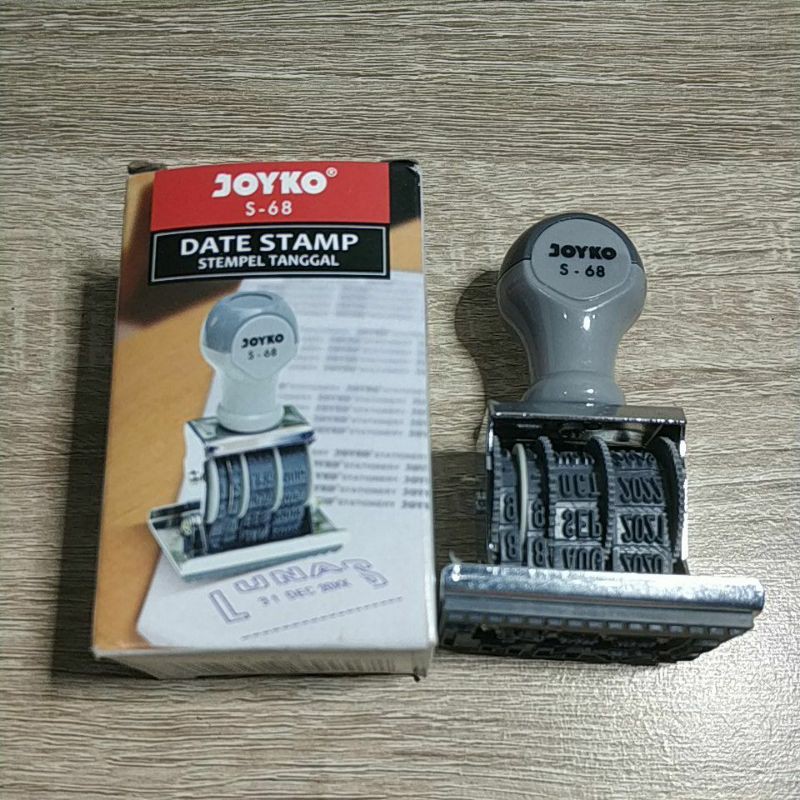 Jual Stempel Tanggal Lunas Joyko S 68 Date Stamp 2030 Stampel Cap