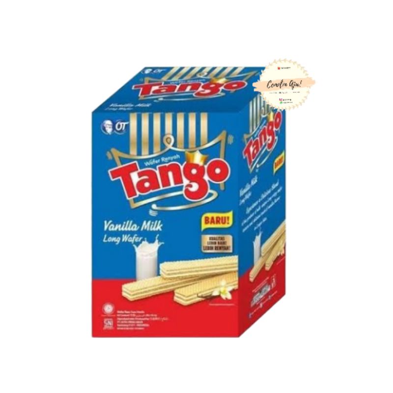 Jual Wafer Tango Vanila 7gr 1Box isi 20 pcs x 7 gram | Shopee Indonesia