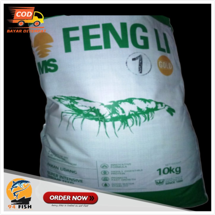 Jual FENGLI 1 HIGH GRADE PELET IKAN PAKAN UDANG REPACK 1 KG | Shopee ...