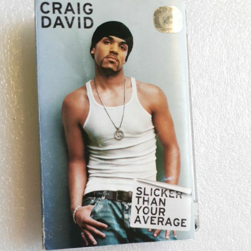 Jual kaset CRAIG DAVID Slicker than your average 100Original jadul