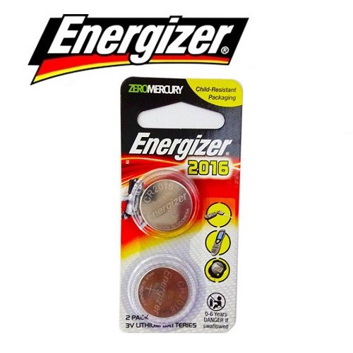 Jual Baterai Kancing Energizer CR2016 Button Cell 3V Lithium CR 2016 ...