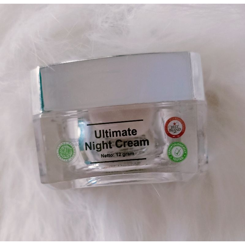 Jual Kemasan Barcode Ecer Ultimate Night Cream Original Ms Glow Cream Malam Ms Glow Shopee