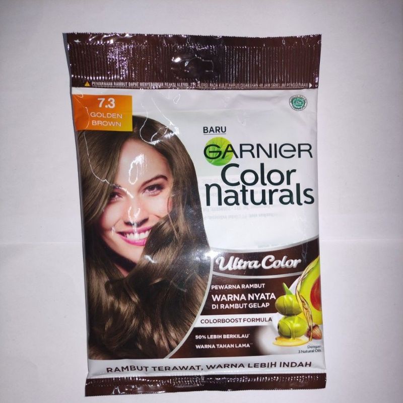 Jual GARNIER Hair Color Naturals Golden Brown 30ml+30g Shopee Indonesia