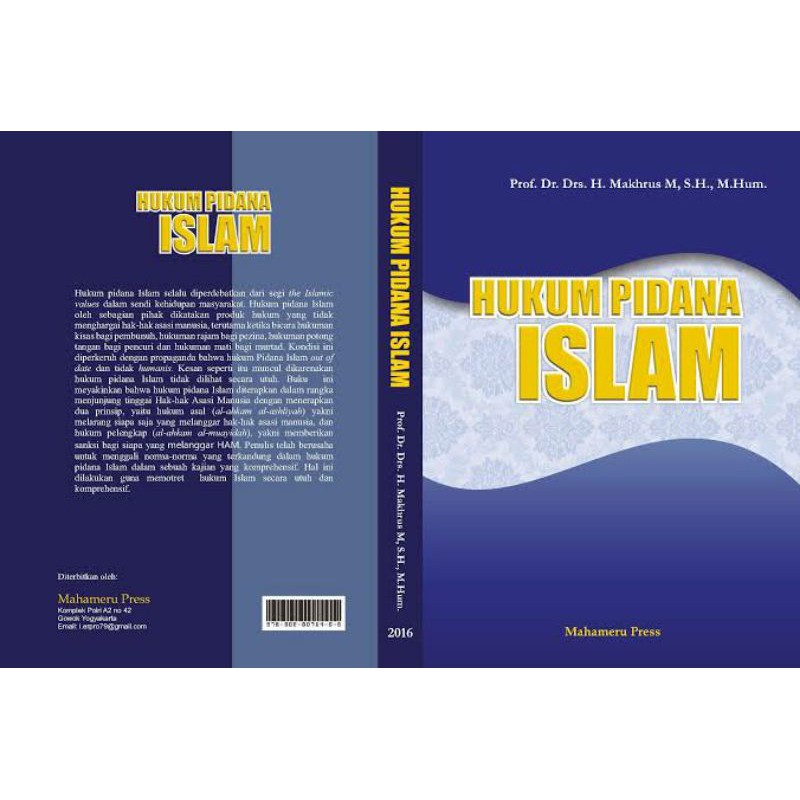Jual HUKUM PIDANA ISLAM MAKHRUS | Shopee Indonesia