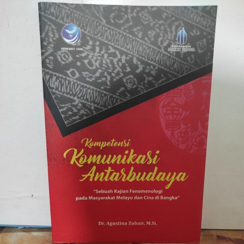 Jual Buku Kompetensi Komunikasi Antarbudaya Sebuah Kajian Fenomenologi ...