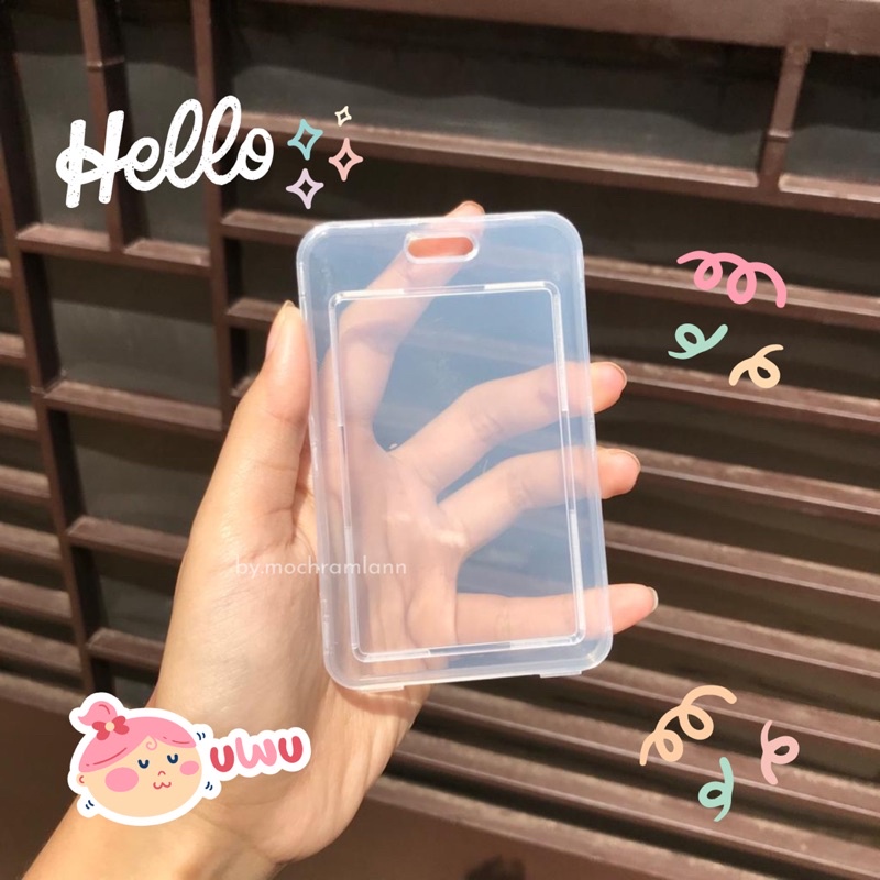 Jual PHOTOCARD HOLDER TRANSPARAN / TEMPAT PHOTOCARD / CASE ID CARD ...