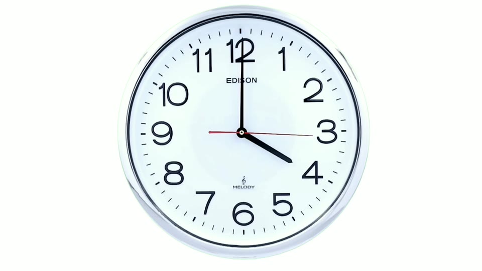 Jual Jam Dinding EDISON EDW-41 T26 Chrome Classic Design | Shopee Indonesia