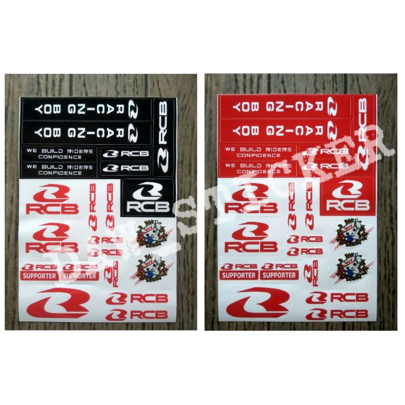 Jual Sticker Official rcb Racing Boy Printing Laminasi | Shopee Indonesia