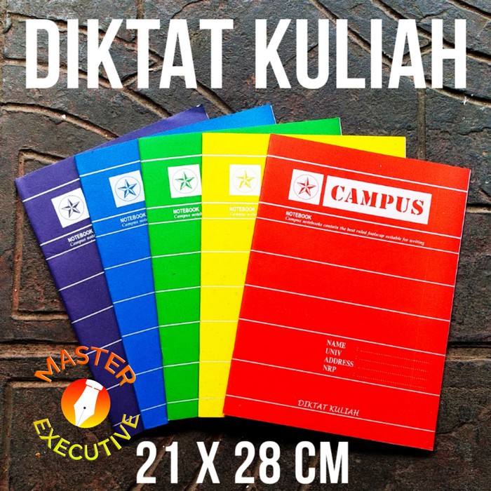 Jual [buah] Campus Buku Tulis Sekolah Diktat Kuliah 24 Lbr Kampus