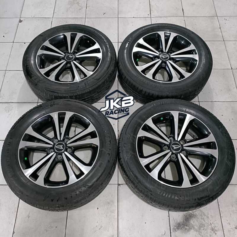 Jual Velg Original Copotan Terios Ring 17 pcd 5x114.3 + Ban 215 60 R17 ...