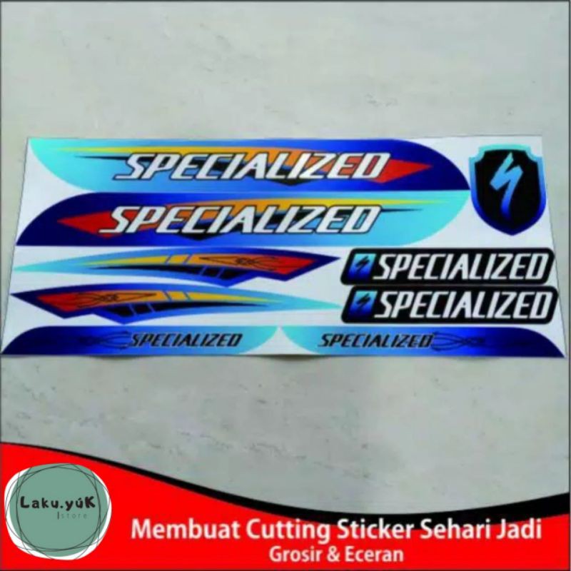 Jual Frame Sticker Decal Sepeda Specialized Shopee Indonesia