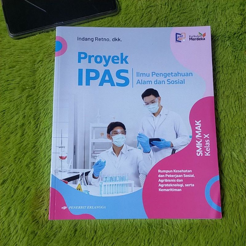 Jual Original Buku Proyek Ipas Rumpun Bisnis Kesehatan Pendidikan