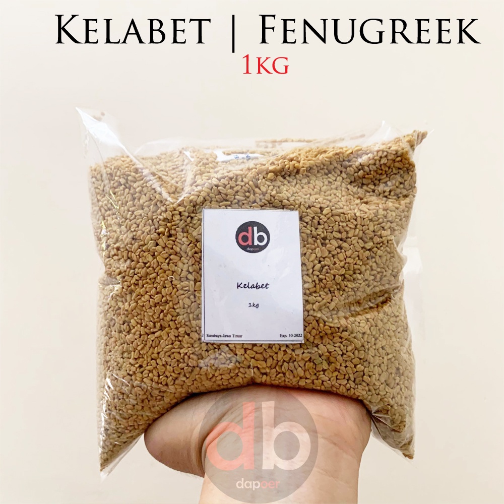 Jual Klabet 1kg Kelabat Kelabet Fenugreek Methi Shopee Indonesia