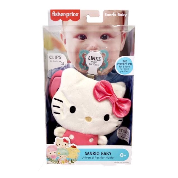 Jual fisher price sanrio hello kitty baby universal pacifier holder