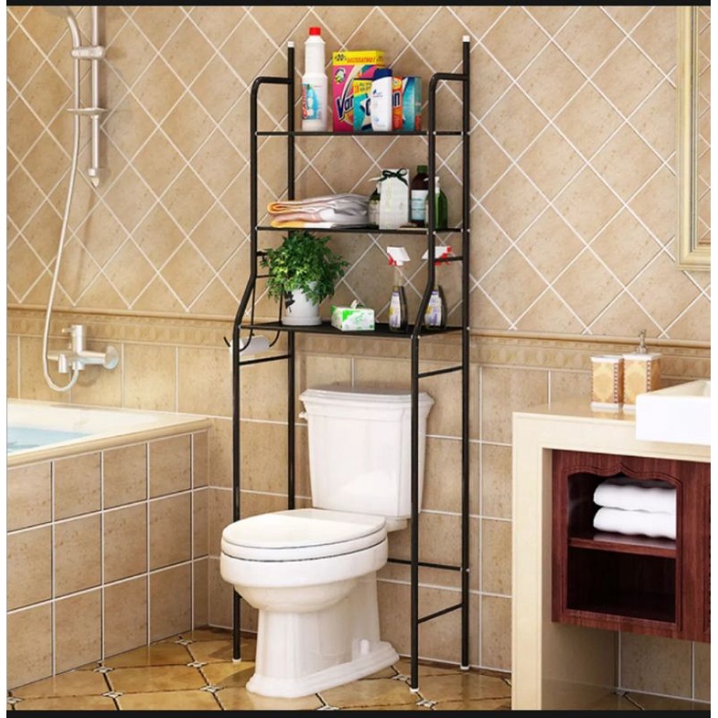 Jual rak toilet full besi | Shopee Indonesia