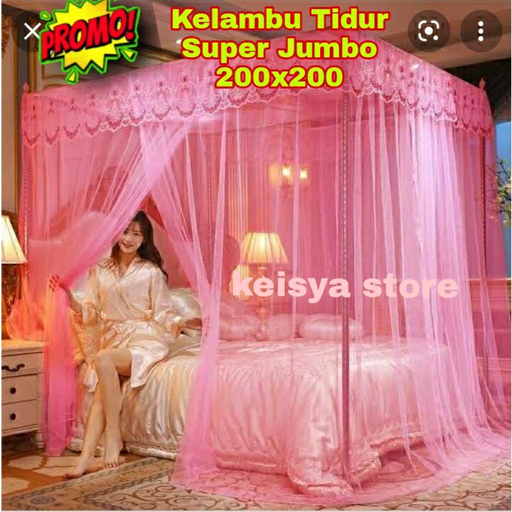 Jual Kelambu Nyamuk Ukuran Jumbo 200x200 Shopee Indonesia