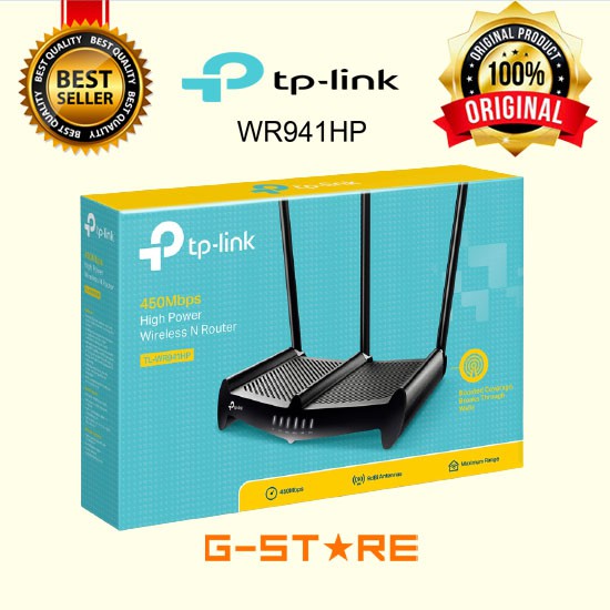 Jual TP-Link TL-WR941HP 300Mbps High Power WiFi Router N300 IPv6 IPTV ...