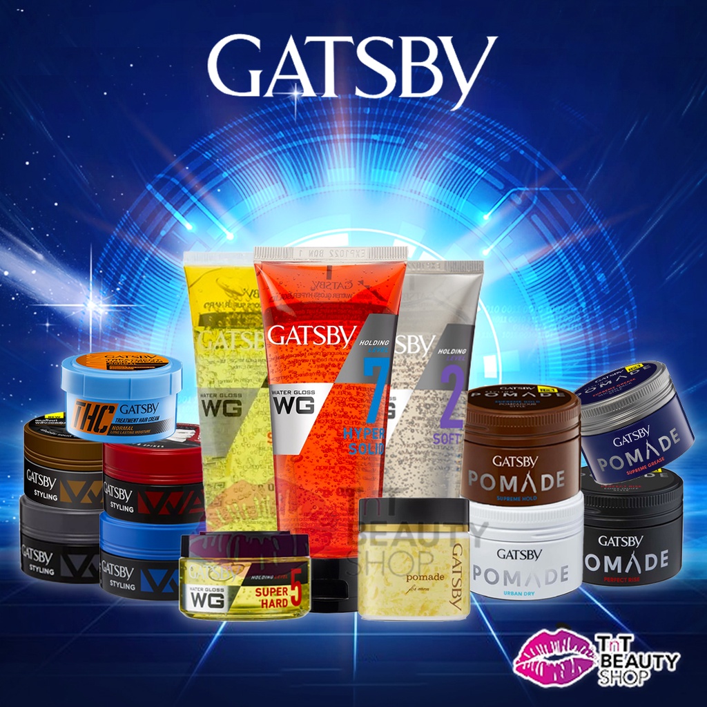 Jual GATSBY Styling Wax Styling Pomade Moving Rubber Pomade For Men Treatment Hair Cream