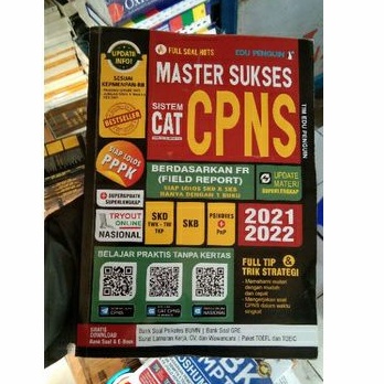 Jual Master Sukses Sistem Cat Cpns Shopee Indonesia