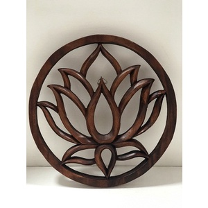 Jual Lotus simbul hiasan dinding ukiran bali | Shopee Indonesia
