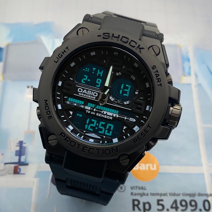 Detail produk dari JOJO Jam Tangan SPORT G_S#G2022Jam Tangan Fashion  Pria-Body Besi