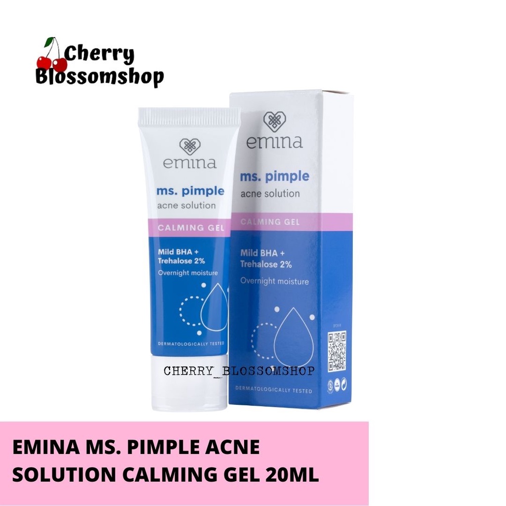 Jual MS PIMPLE ACNE SOLUTION CALMING GEL 20ML | Shopee Indonesia