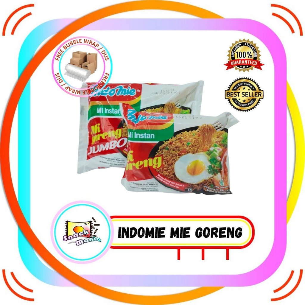 Jual Indomie Mie Goreng Jumbo Special Mie Instan Indonesia ~ 85 gr