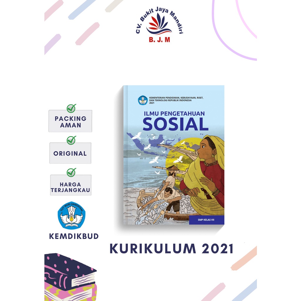 Jual Buku Ilmu Pengetahuan Sosial IPS SMP/MTS Kelas 7 K-Merdeka Sekolah ...