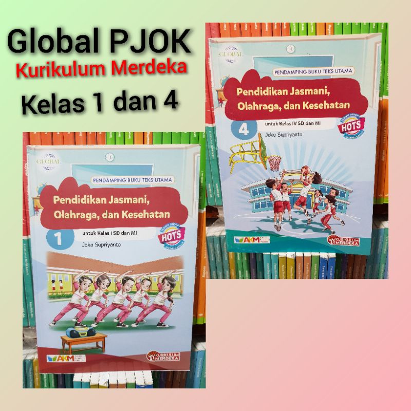 Jual Global PJOK Kelas 1 Dan 4 SD/Mi Kurikulum Merdeka Tiga Serangkai ...