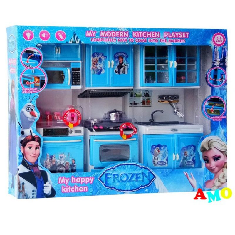 Jual MAINAN MODERN KITCHEN SET KARAKTER | Shopee Indonesia