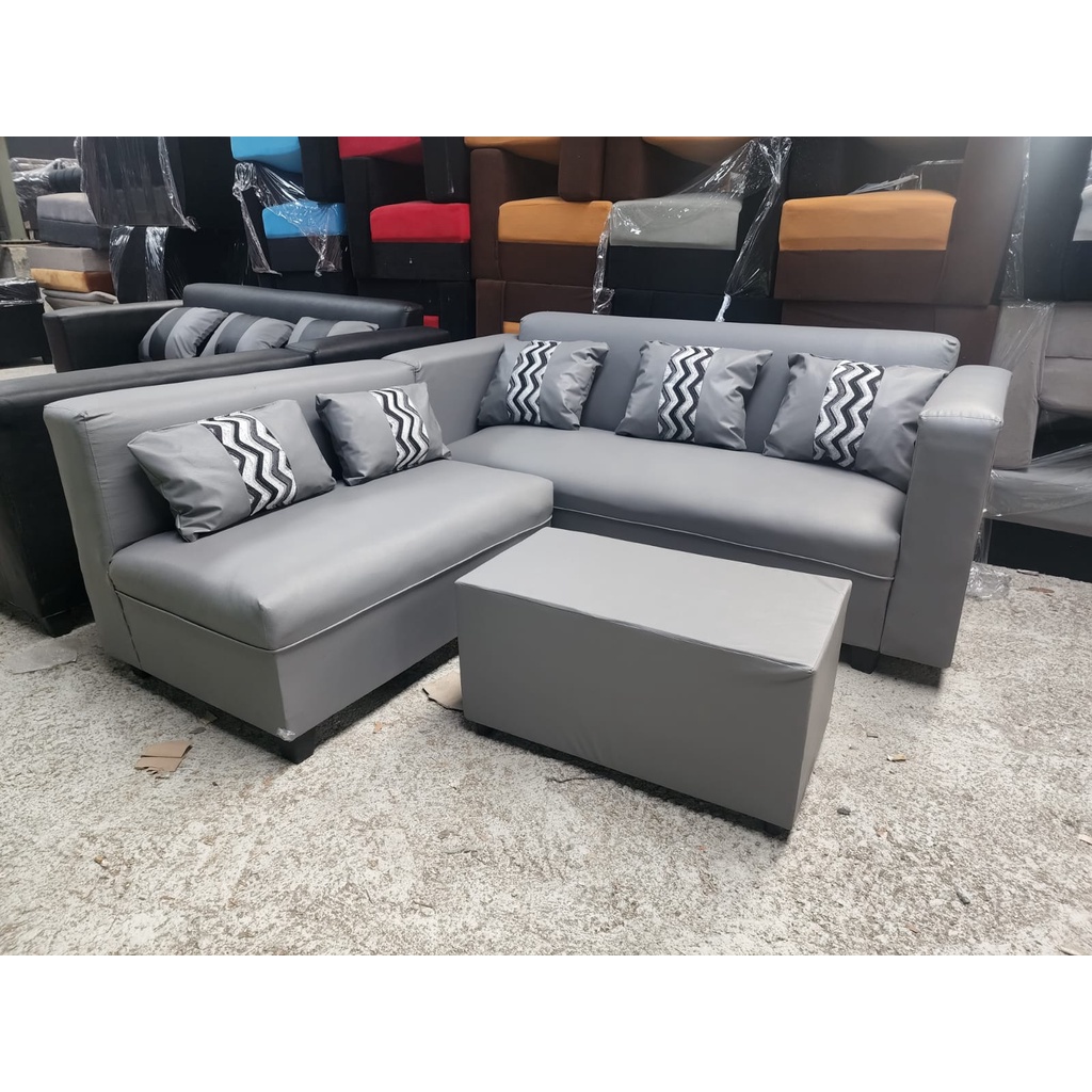 Jual Free Ongkir Sofa L Putus Minimalis Oscar Jasmine | Shopee Indonesia