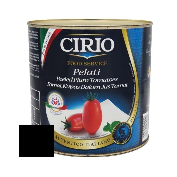 Jual CIRIO TOMATO PEELED / PELATI PEELED TOMATO SAUCE 2,500 KG Shopee Indonesia
