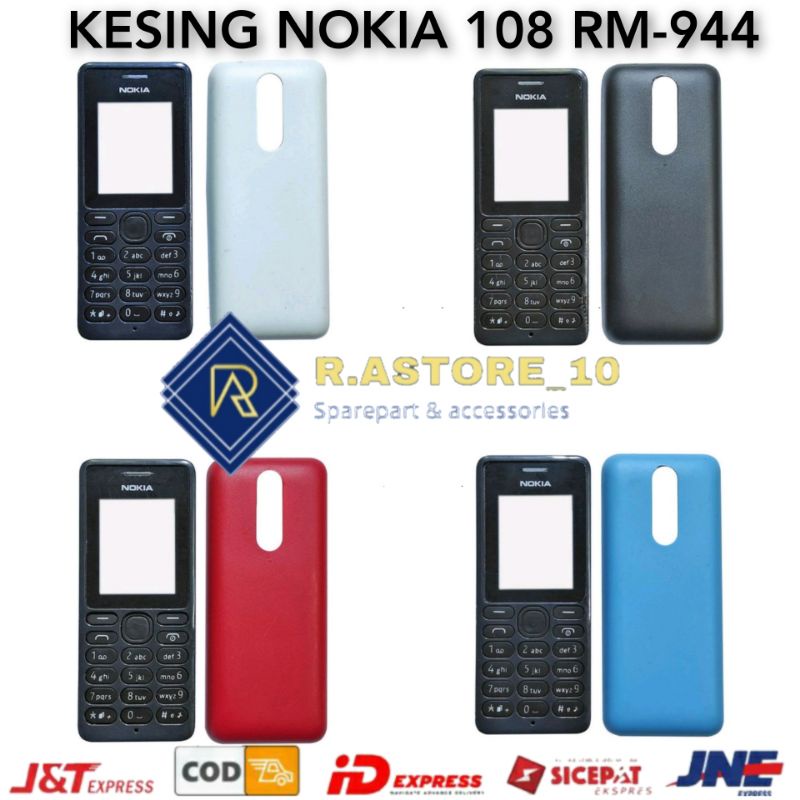 Jual Casing Kesing Housing DEPAN BELAKANG Nokia 108 N108 RM-944 ...