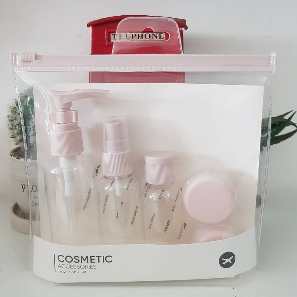 Jual Miniso Travel Bottle Set Shopee Indonesia