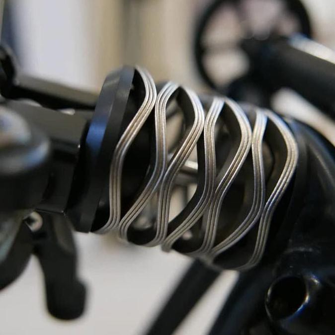Jual Spring Suspension Rear Shock Absorber For 3Sixty Brompton | Shopee ...