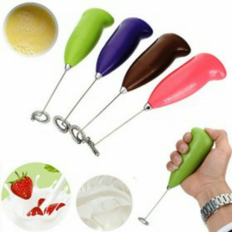Jual Hongxin Mixer Pembuih Kopi Susu Elektrik Milk Frother Foamer ...