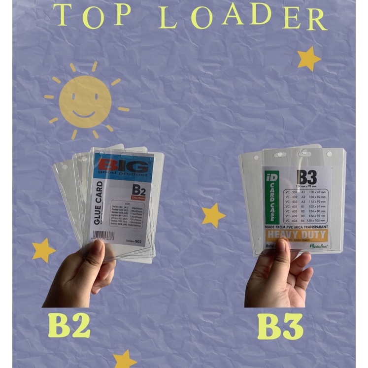 Jual TOP LOADER B3 B2 / PACKING PHOTOCARD / decor photocard / toploader ...