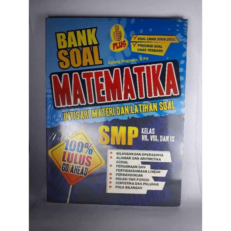 Jual Bank Soal Matematika Intisari Materi Dan Latihan Soal . Vre1 ...