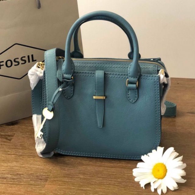 Fossil ryder mini satchel hot sale caribbean