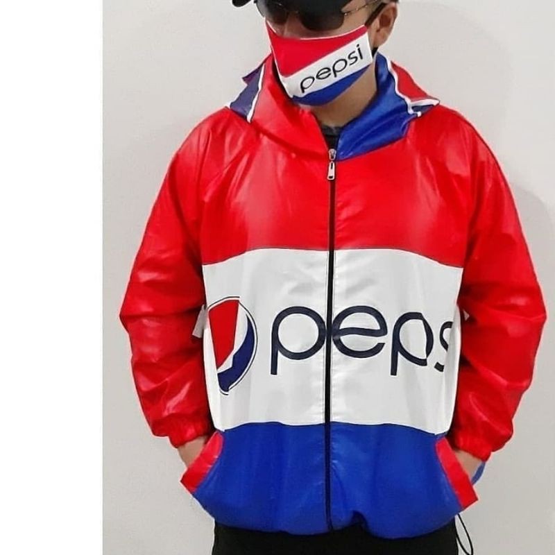 Pepsi windbreaker jacket sales