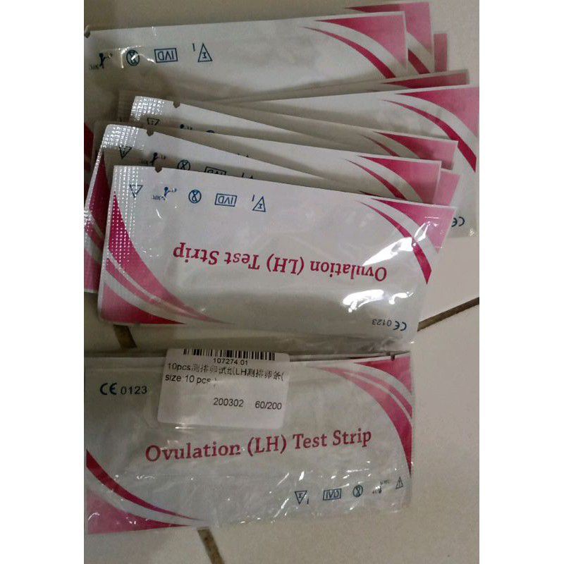 Jual Lh Ovulation Test Stripalat Test Masa Suburtest Ovulasiovulation Testovutest Shopee 0654