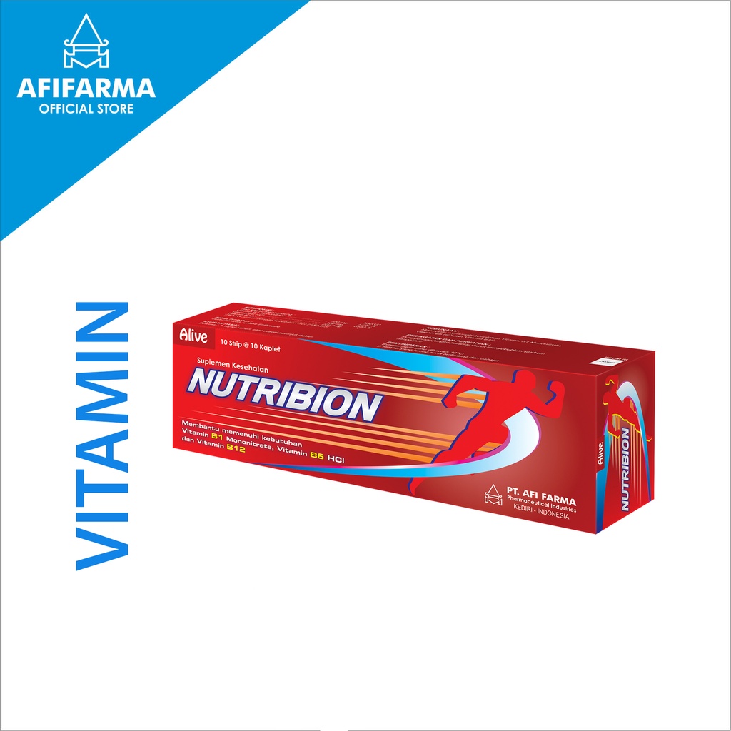 Jual Alive Nutribion Vitamin B1 B6 B12 | Shopee Indonesia