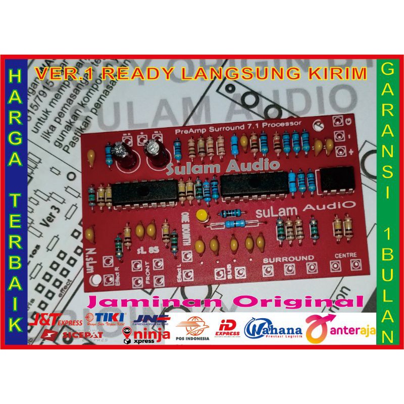 Jual KIT PROLOGIC SURROUND 7.1 VER1 GARANSI | Shopee Indonesia