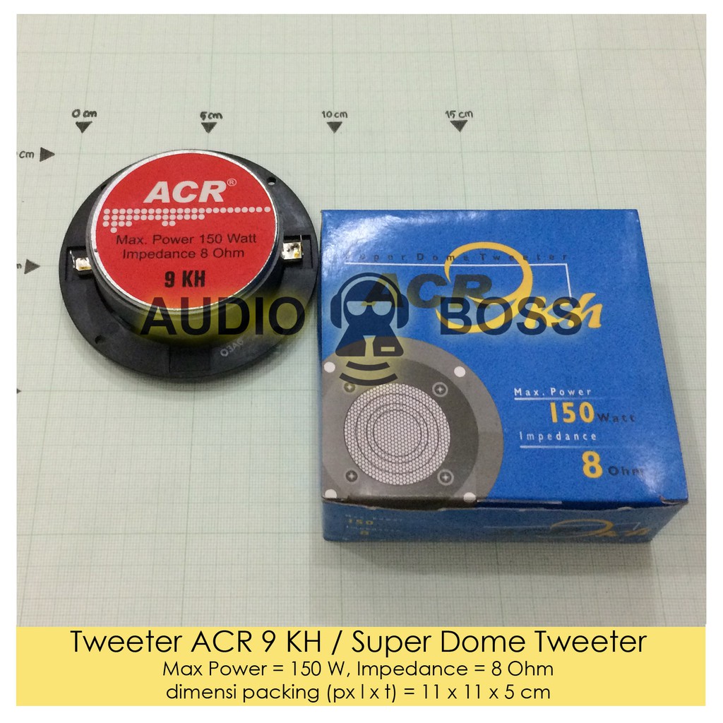 Tweeter ACR KH Super Dome Tweeter ACR 9KH 150W 150 Watt