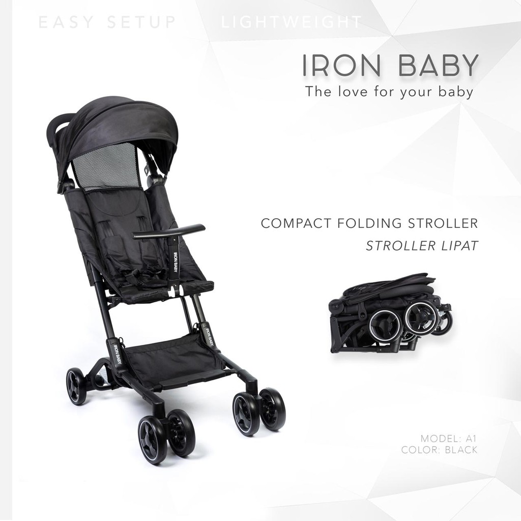 Stroller bayi shop cabin size