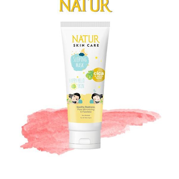 Jual Natur Sleeping Mask Cica 100ml (ART. V6552) Shopee Indonesia