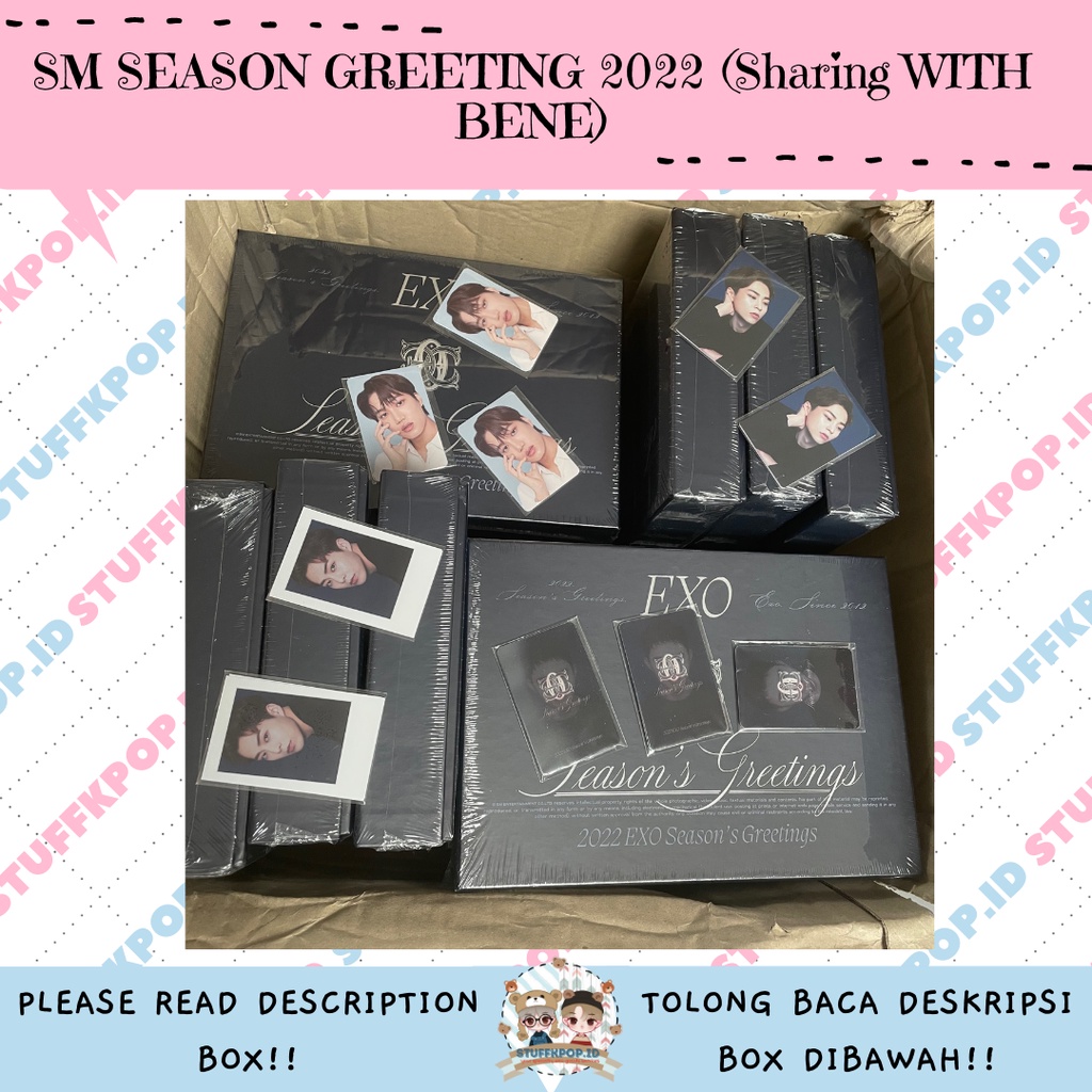 Jual [PELUNASAN,READ DESC.BOX] EXO SEASON GREETING 2022 (SHARING with ...