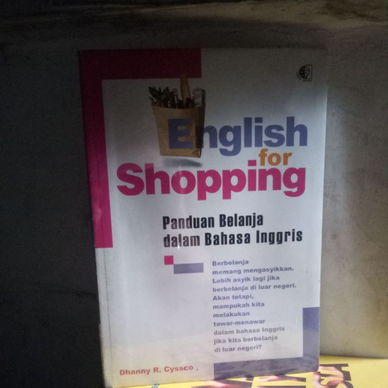 Jual English For Shopping- Panduan Belanja Dalam Bahasa Inggris. V17 ...