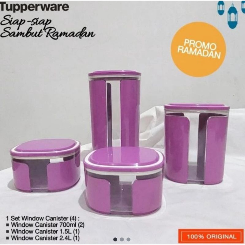 Jual Window Canister Tupperware | Shopee Indonesia