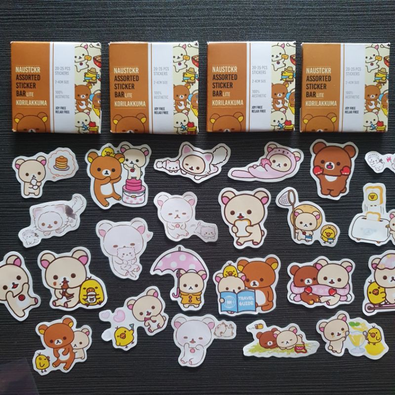 Jual Naustckr Aesthetic Sticker Vynil Murah Stiker Lucu Boneka